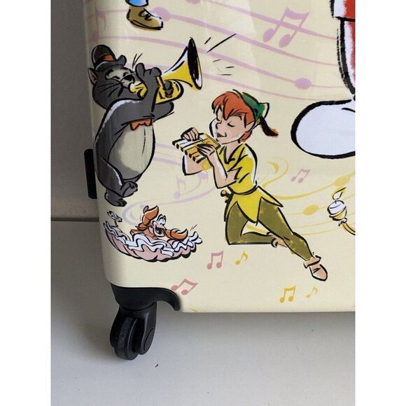 Bioworld Disney 100 Years Of Music And Wonder 28” Upright Spinner Suitcase NEW - Picture 3 of 16
